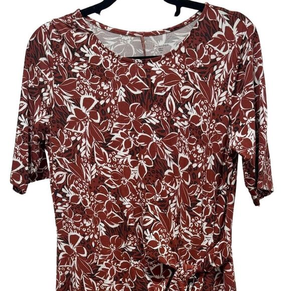 Garnet Hill | Floral Side Tie Dress | Size: M | NWOT - Picture 2 of 8